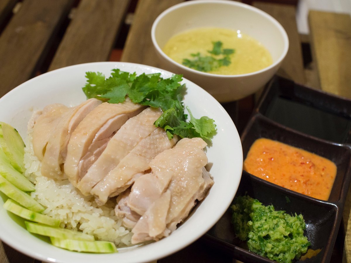 We use only chicken thigh for our chicken rice